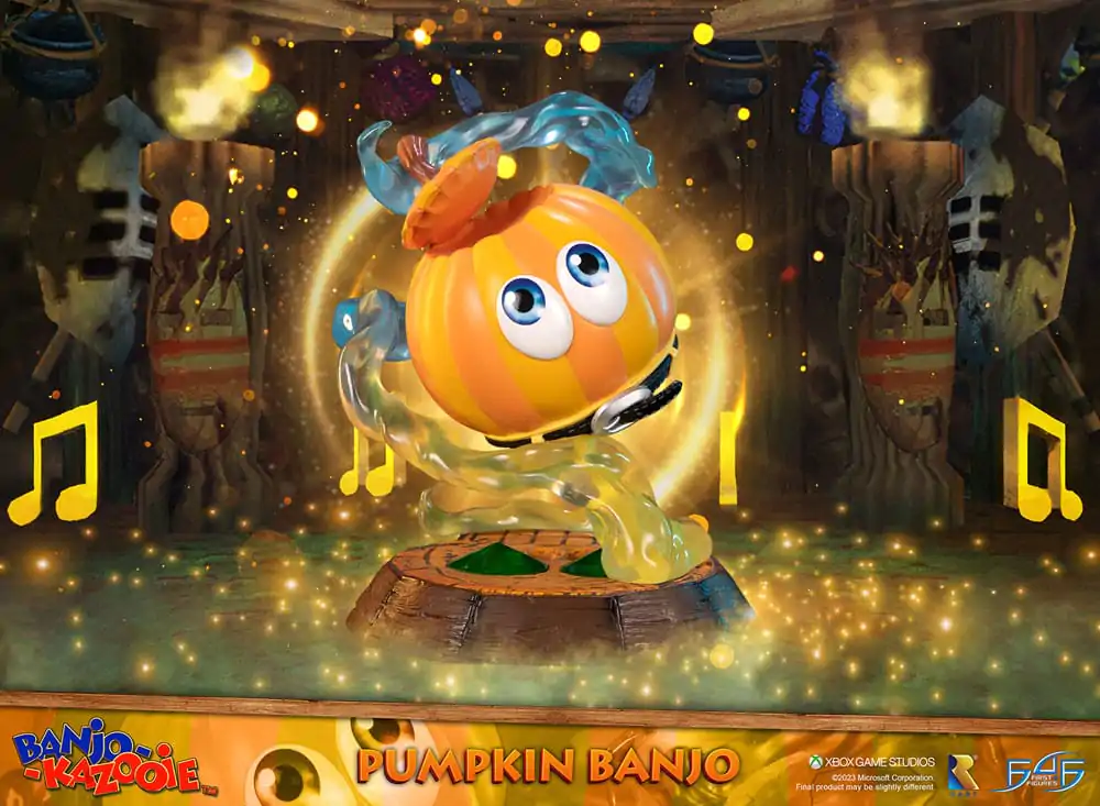 Banjo Kazooie Statue Pumpkin Banjo 20 cm Produktfoto