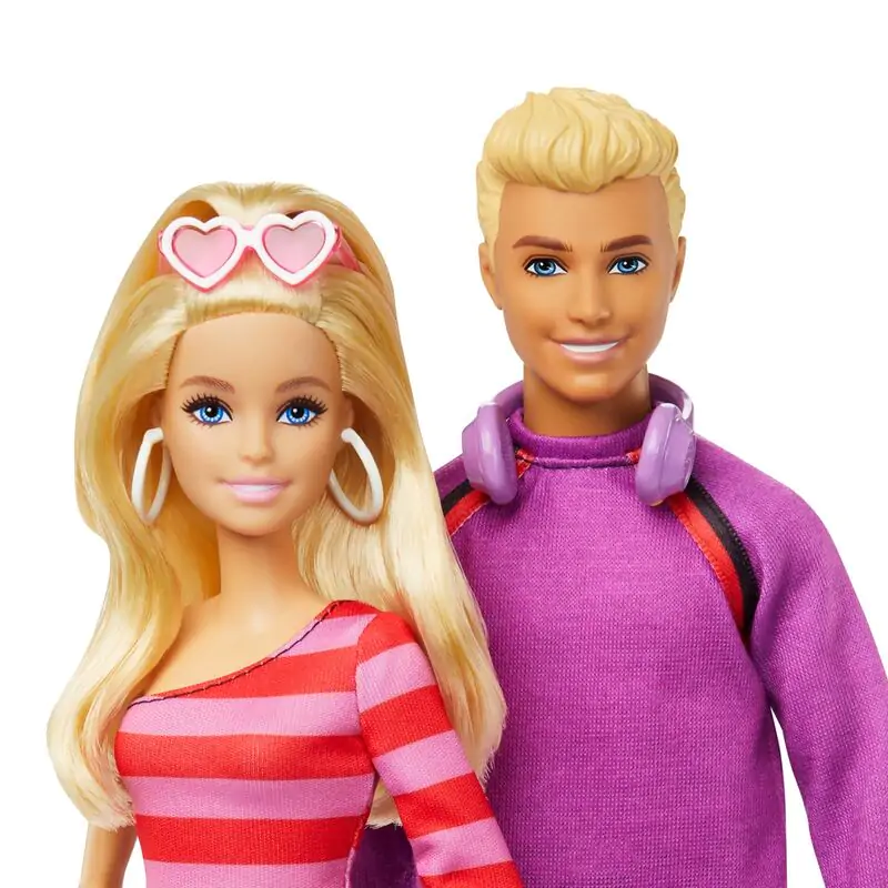 Barbie 2-er Pack Barbie and Ken Skaters Puppes Produktfoto