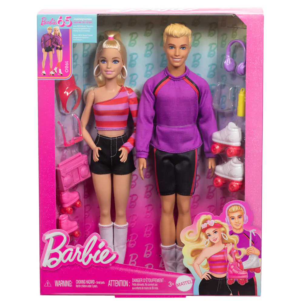 Barbie 2-er Pack Barbie and Ken Skaters Puppes Produktfoto