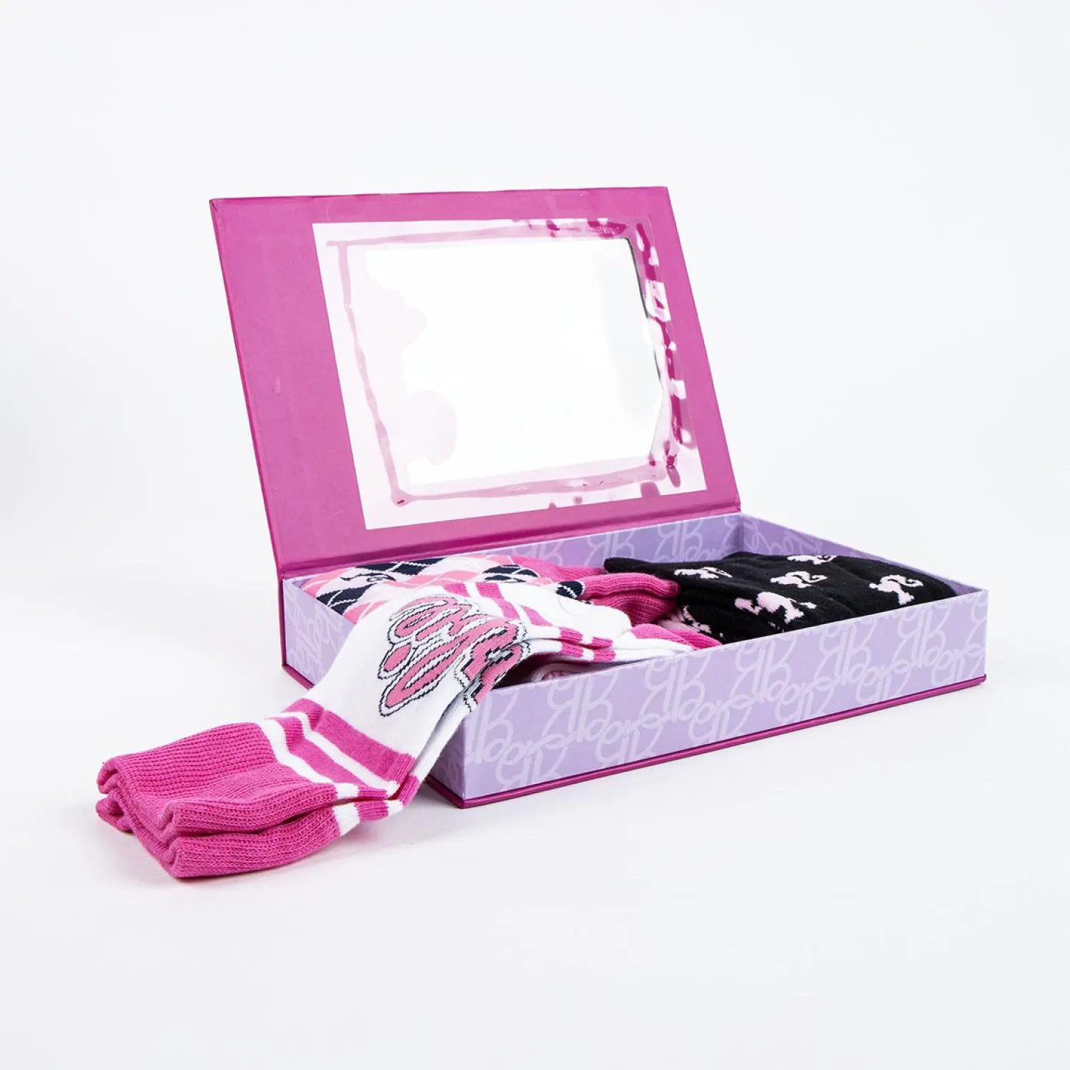 Barbie 3er Pack erwachsen Socken Produktfoto