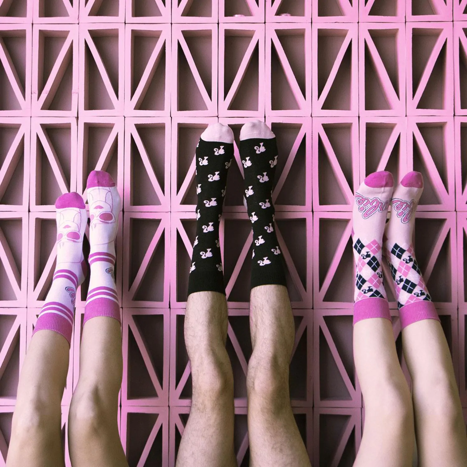 Barbie 3er Pack erwachsen Socken Produktfoto