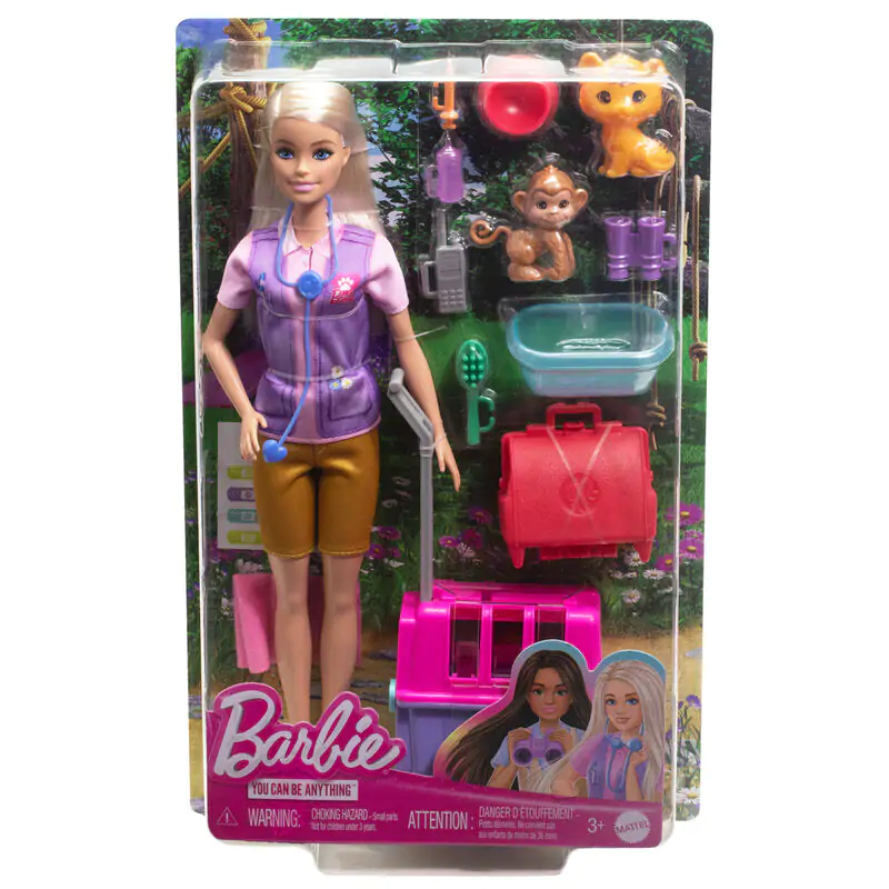 Barbie Animal Rescue & Recover Puppe termékfotó