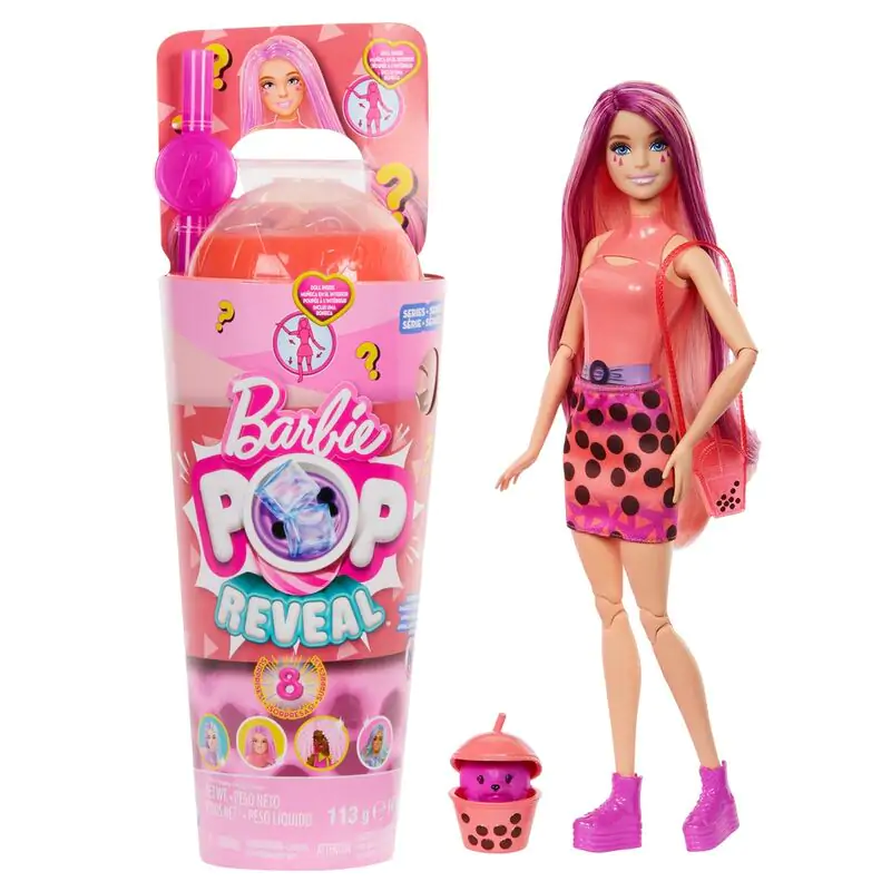 Barbie Bubble Mango Mochi Tea Pop Reveal Puppe termékfotó