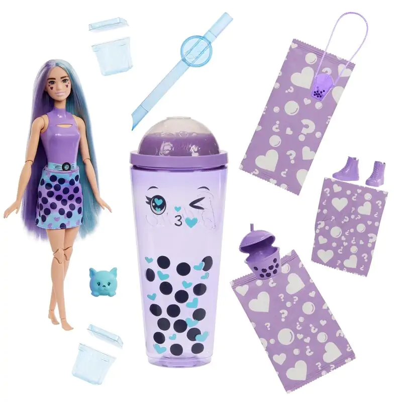 Barbie Bubble tea Maranga Milk Pop Reveal Puppe termékfotó