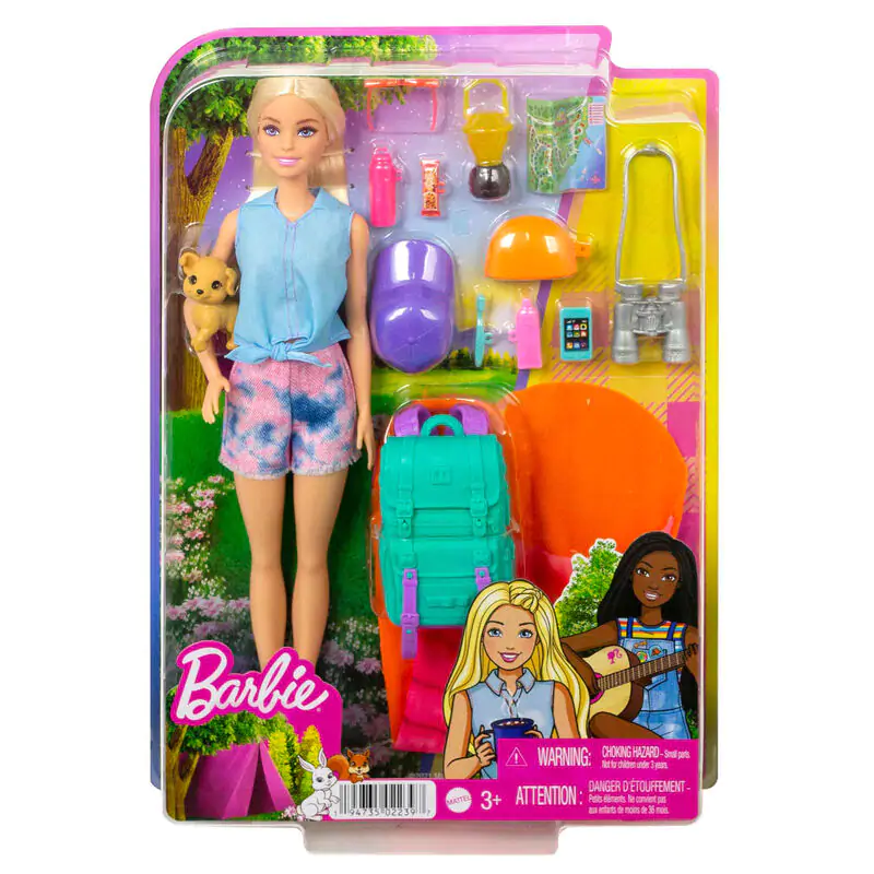 Barbie Camping Puppe termékfotó