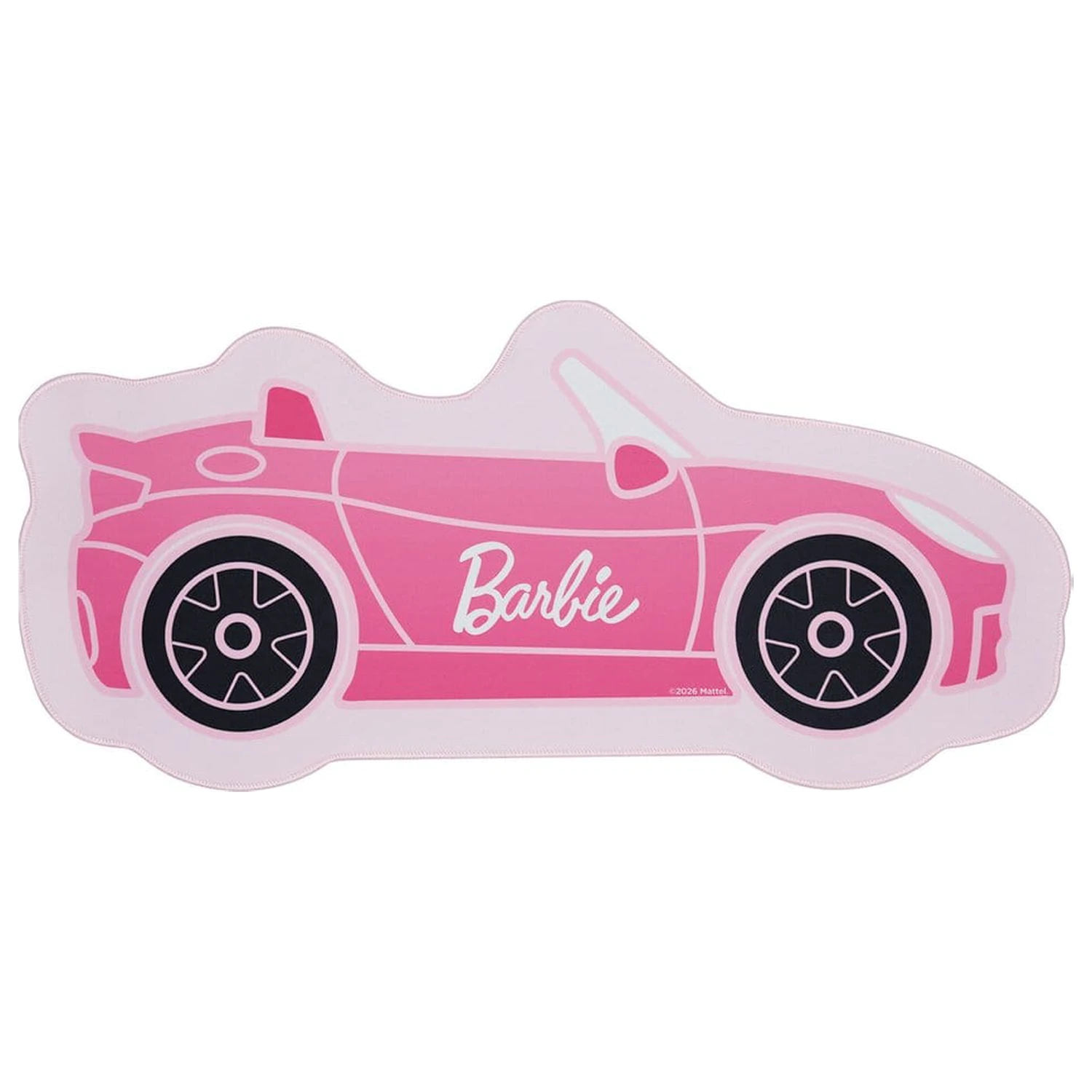 Barbie Schreibtischunterlage & Untersetzer Set Car Produktfoto