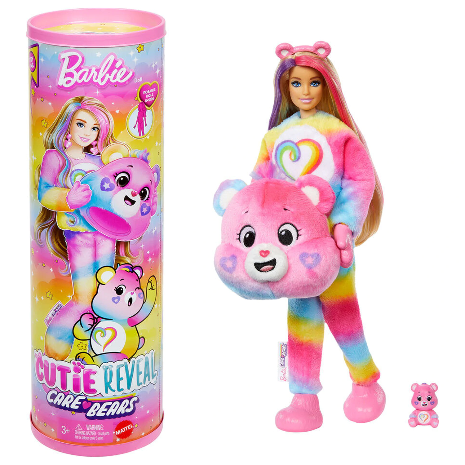 Barbie Care Bears Cutie Reveal Mimosa Puppe Produktfoto