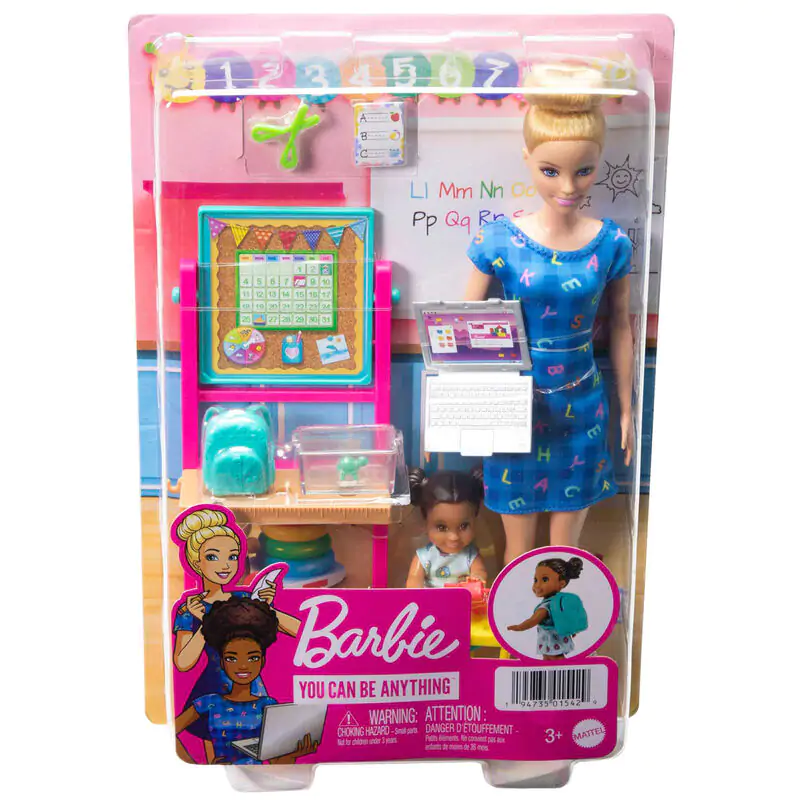 Barbie Caucasian Teacher Puppe termékfotó