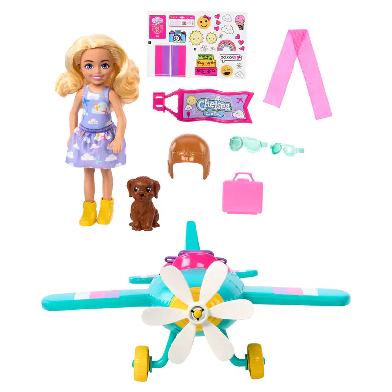 Barbie Chelsea Aviatrix Puppe termékfotó