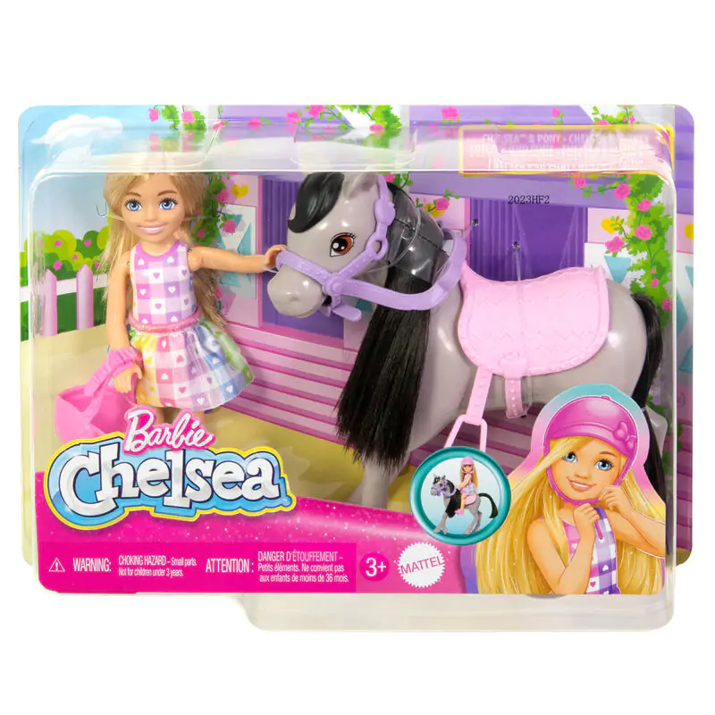 Barbie Chelsea Pony + Puppe termékfotó