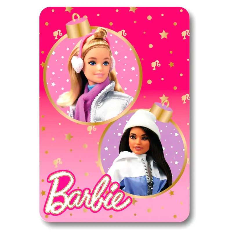 Barbie Christmas Polardecke termékfotó