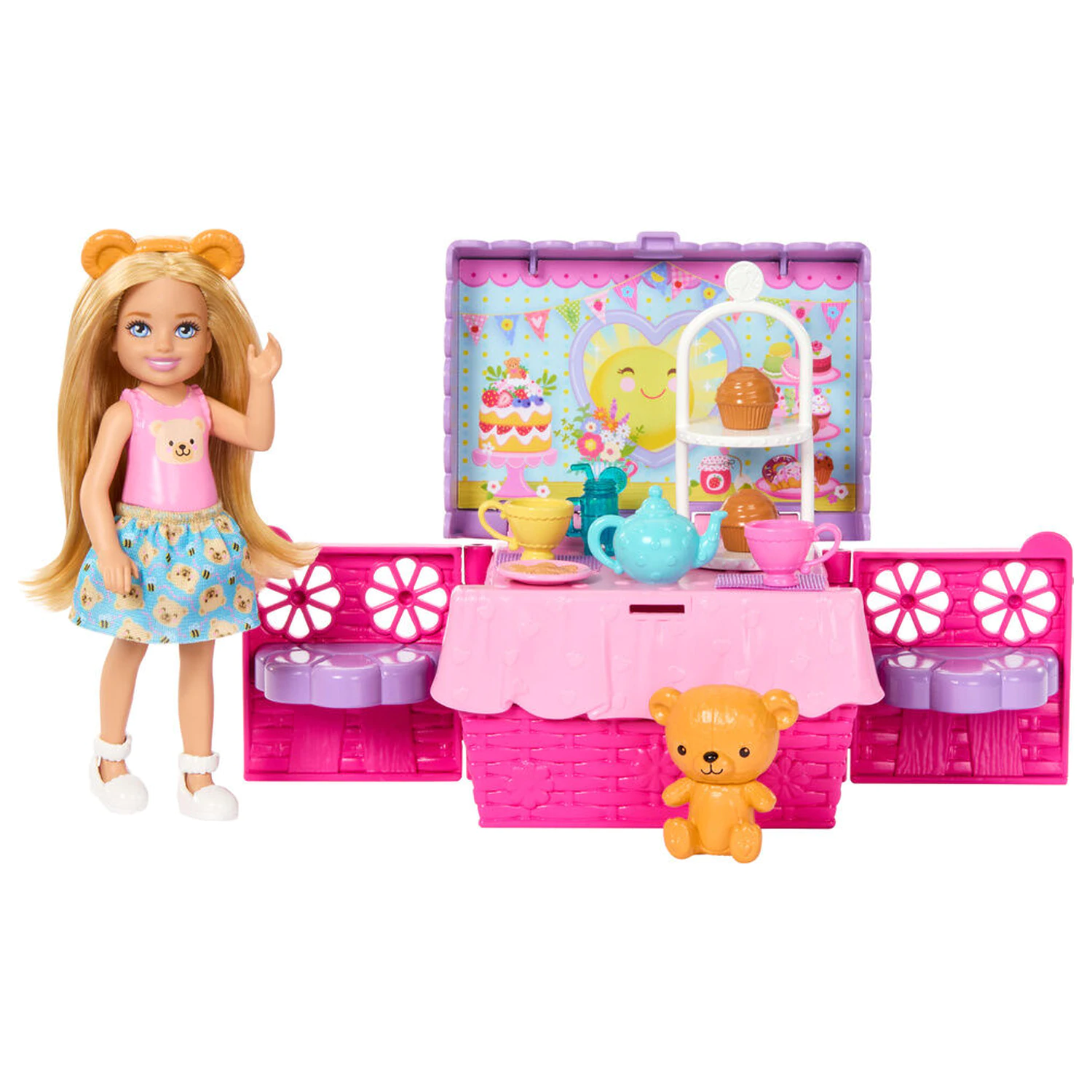 Barbie Club Chelsea Picknick Puppe Produktfoto