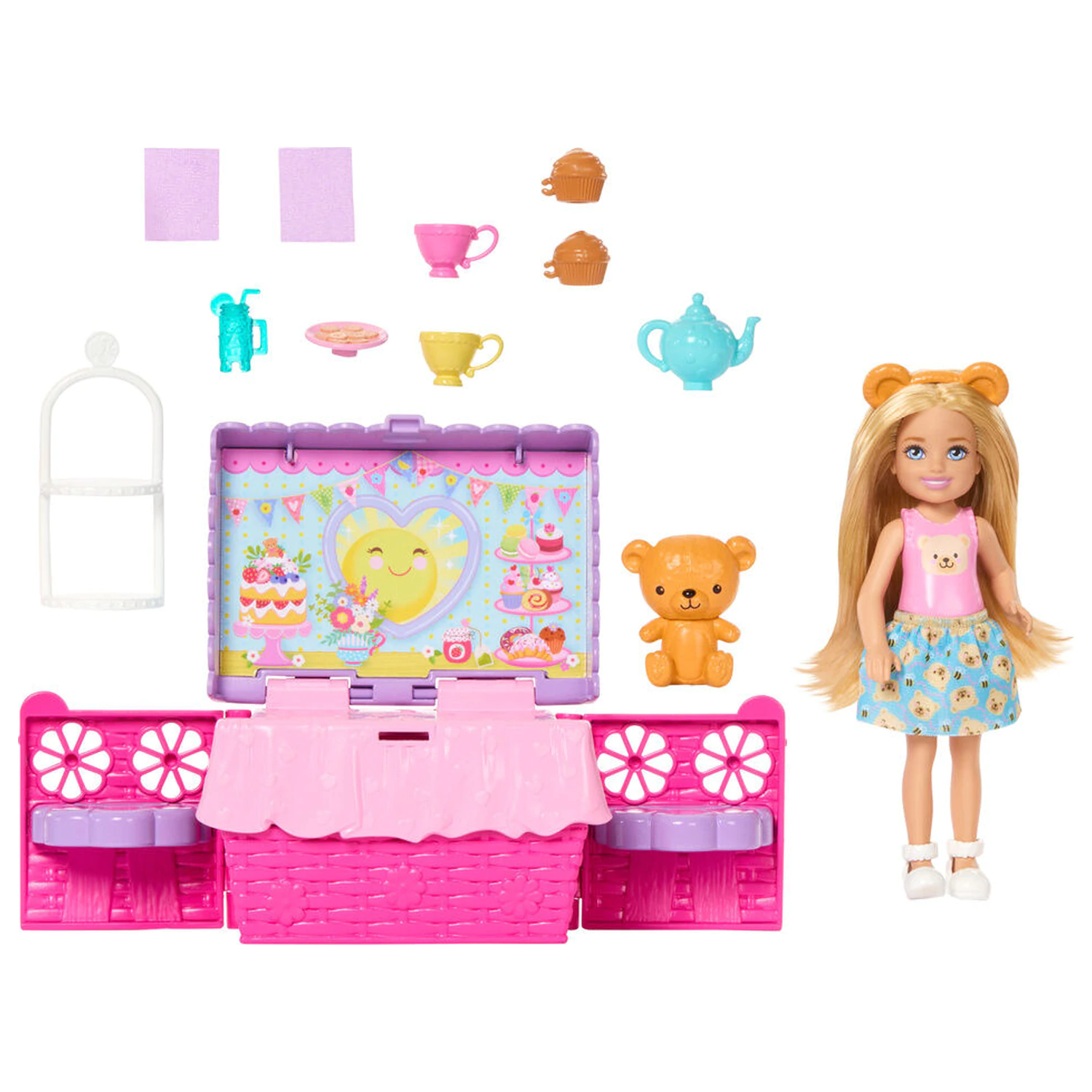 Barbie Club Chelsea Picknick Puppe Produktfoto