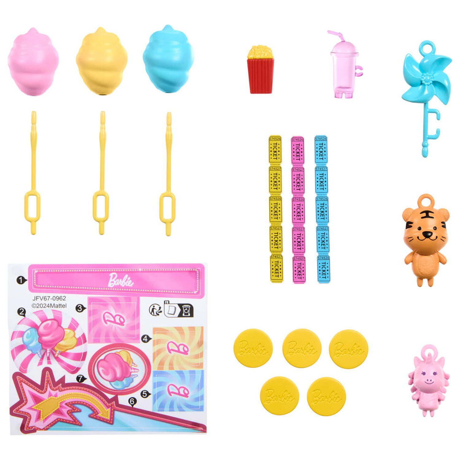 Barbie Cotton Candy Puppe Produktfoto