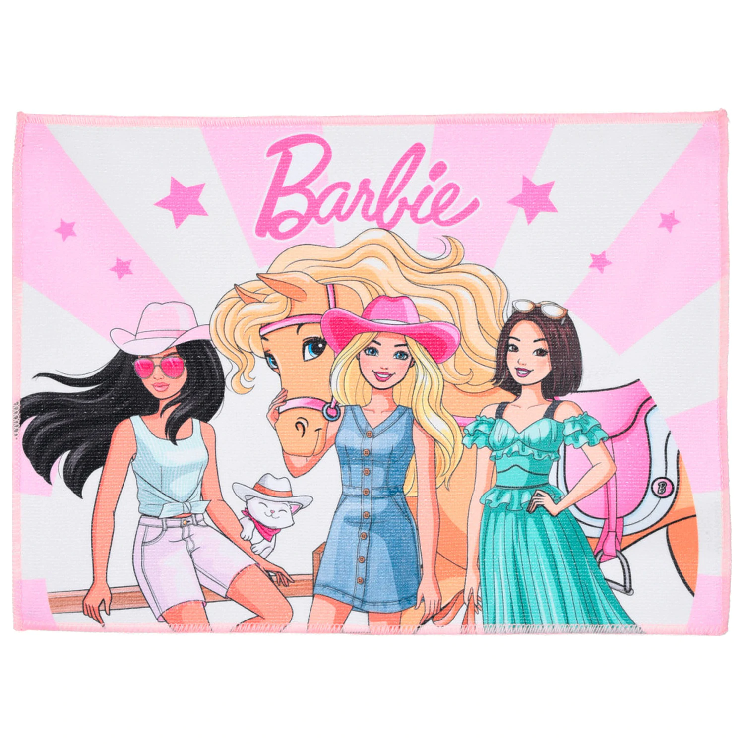 Barbie Country Handtuch, Gesichts- und Gästehandtuch 40x30 cm Produktfoto