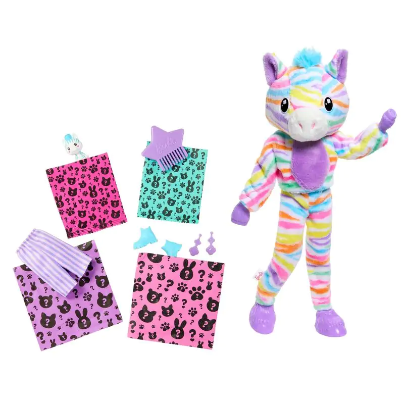 Barbie Cutie Reveal Zebra Dreams of colour Puppe Produktfoto