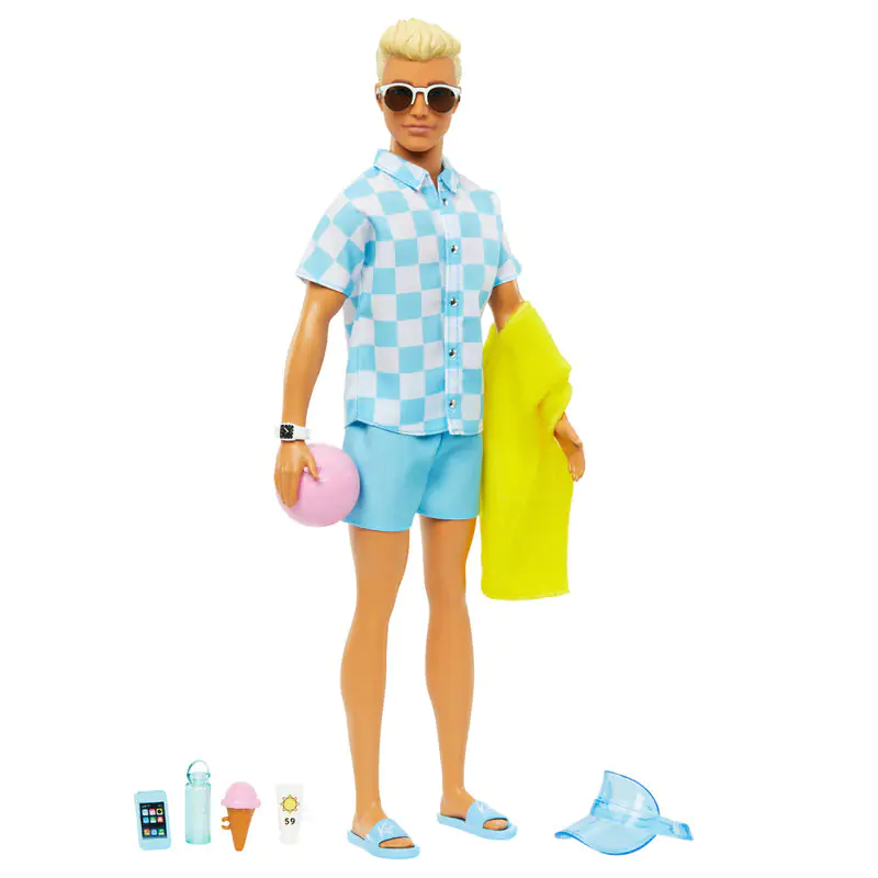 Barbie Day at the Beach Ken Puppe Produktfoto
