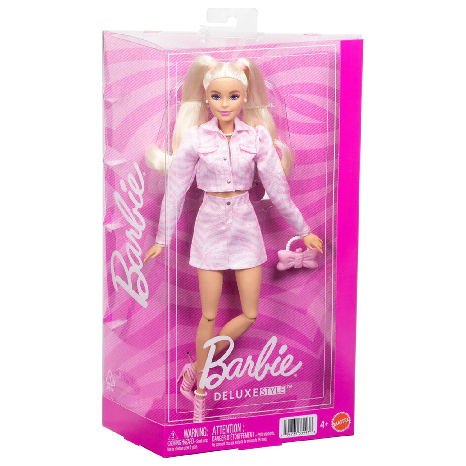 Barbie Deluxe Jeansjacke Puppe Produktfoto