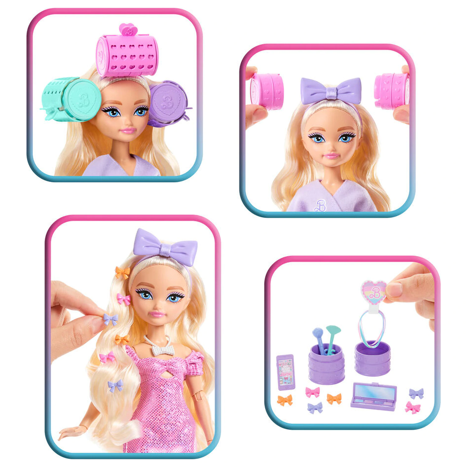 Barbie Dream Besties Friseursalon Puppe Produktfoto