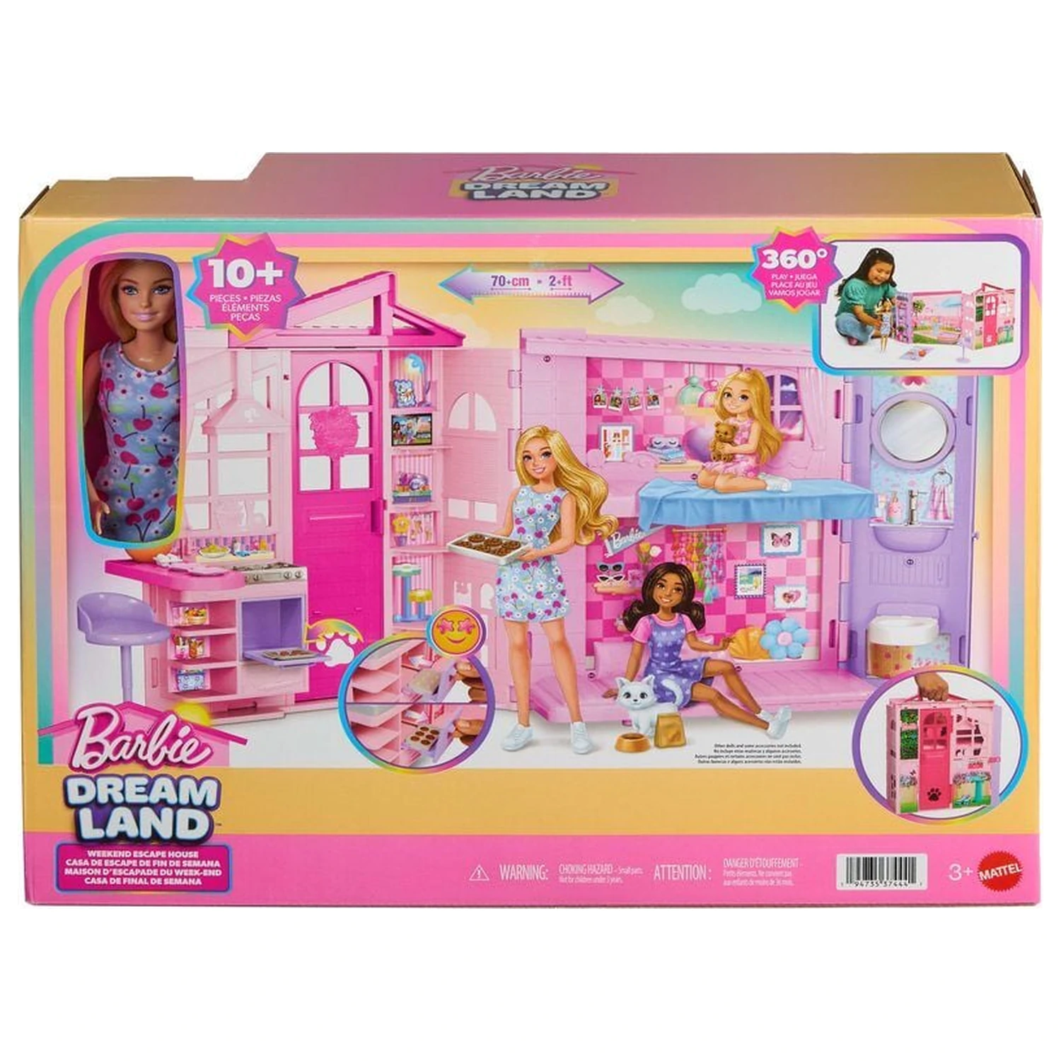 Barbie Dream Land Getaway Haus Puppe Produktfoto