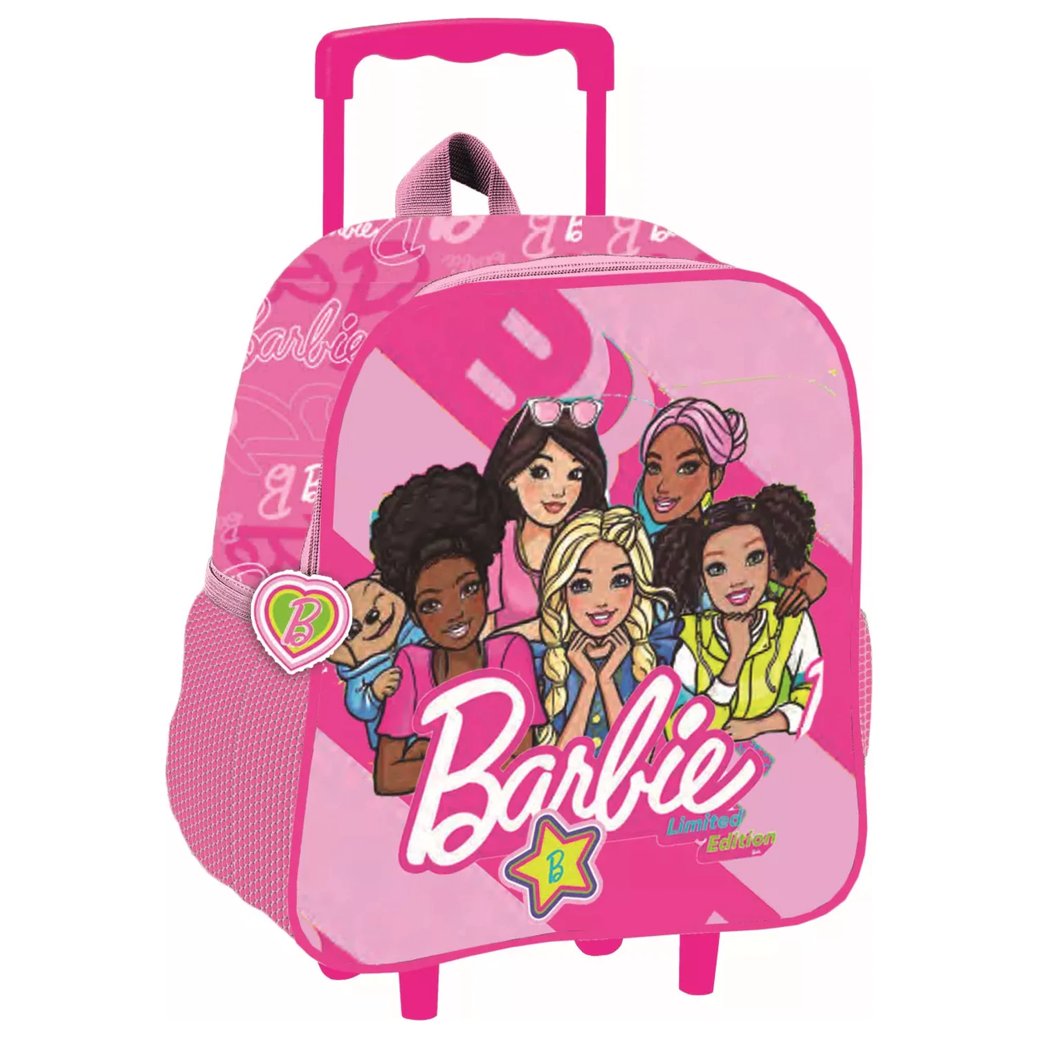 Barbie Dream Squad rollender Kindergarten 3D Rucksack, Tasche 32 cm Produktfoto