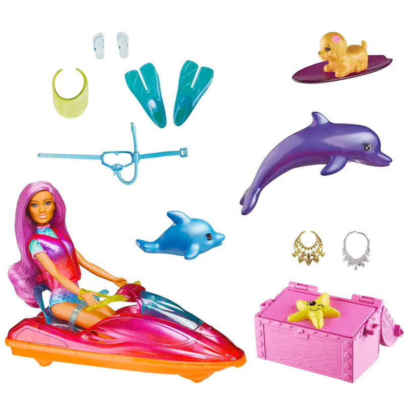 Barbie Dreamtopia Jet Ski und Puppe Produktfoto