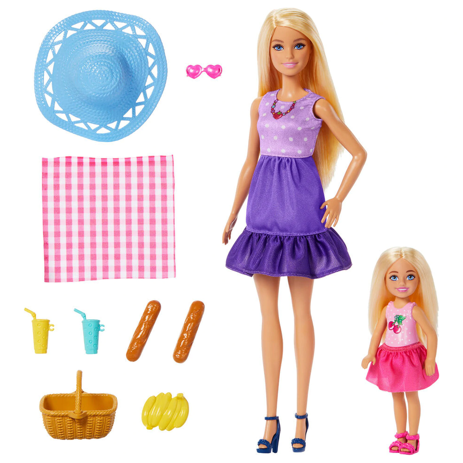 Barbie Family & Friends 2er-Pack Puppen Produktfoto