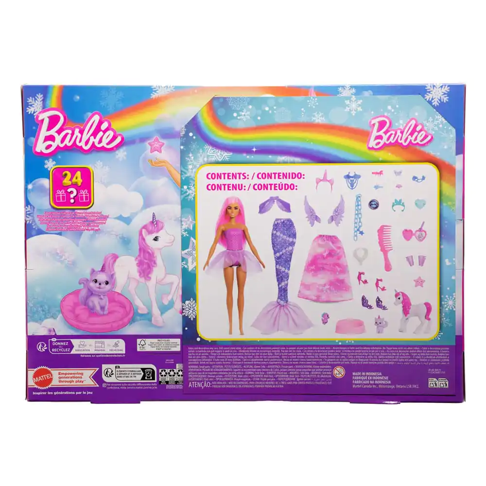 Barbie Adventskalender mit Doll Fantasy Produktfoto