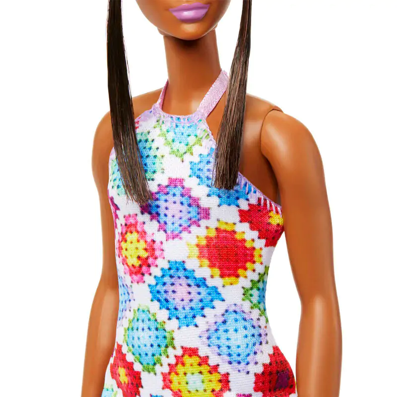 Barbie Fashionista Crochet Dress Puppe termékfotó