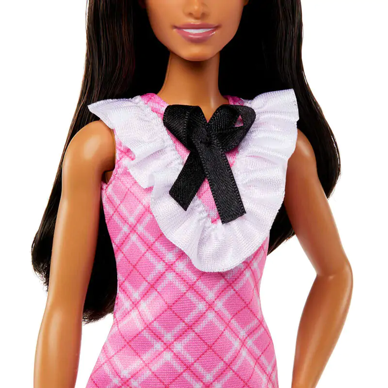 Barbie Fashionista Tartan Dress Puppe termékfotó