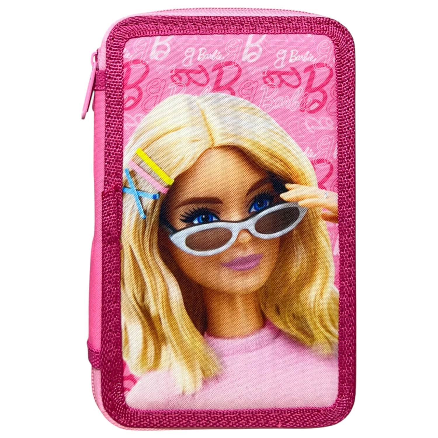 Barbie Glam Style Gefülltes Triple Federmäppchen Produktfoto