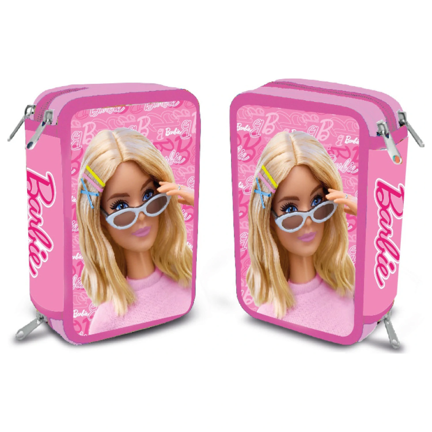 Barbie Glam Style Gefülltes Triple Federmäppchen Produktfoto