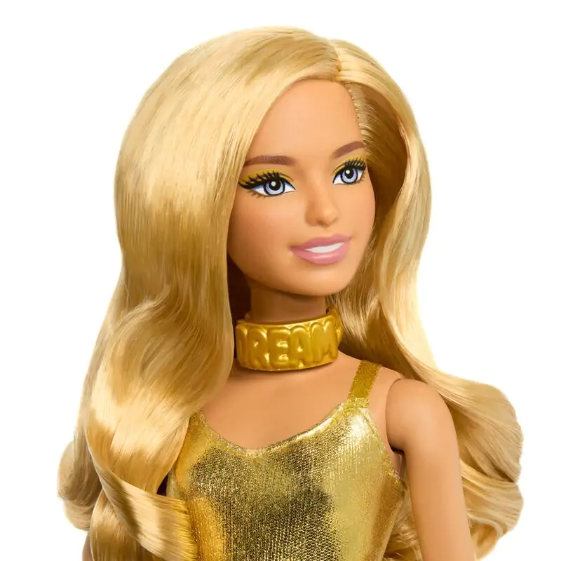 Barbie golden jumpsuit Puppe Produktfoto