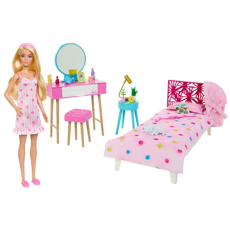 Barbie Bedroom und Puppe termékfotó