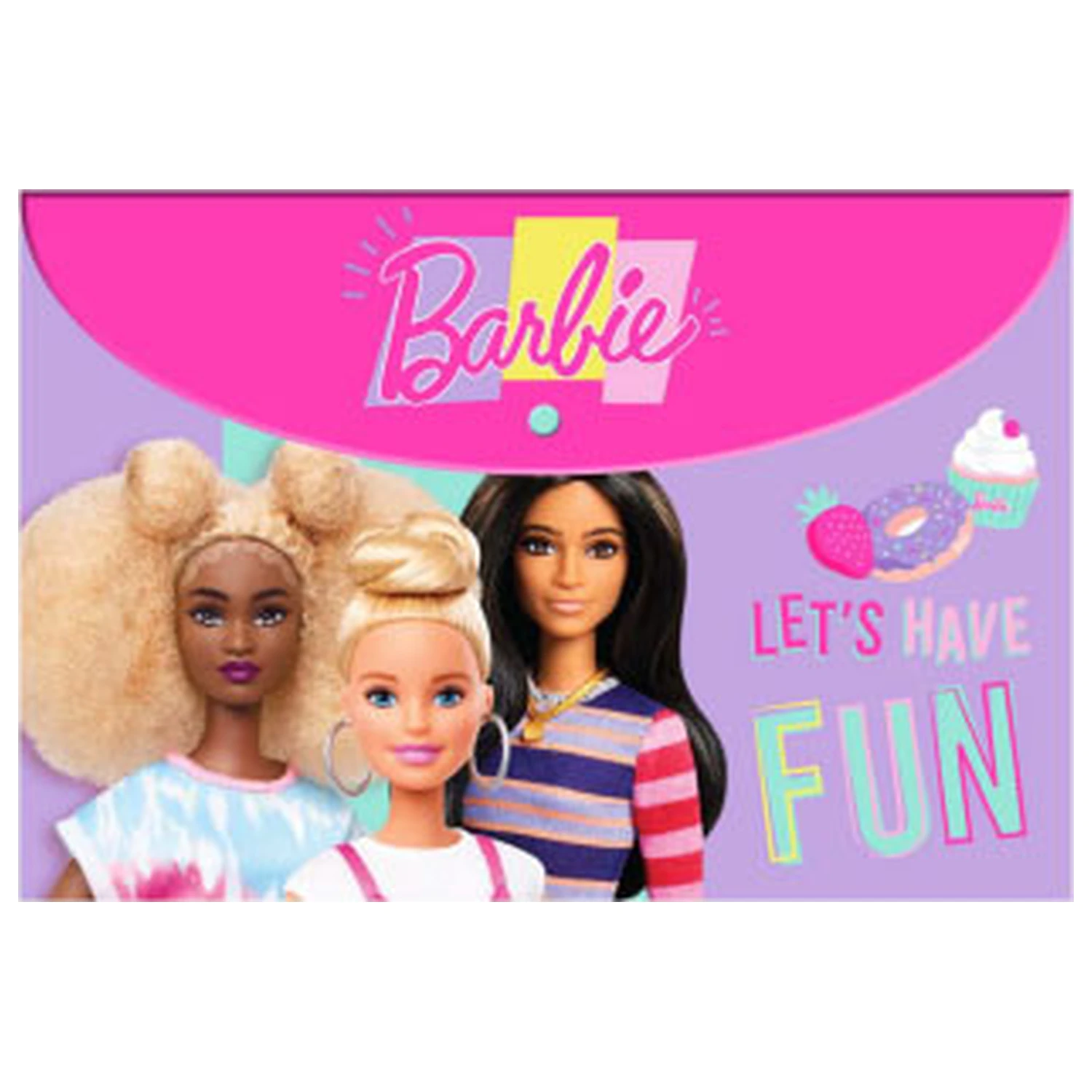 Barbie Happy Thoughts DIN A4 Dokumentenmappe Produktfoto