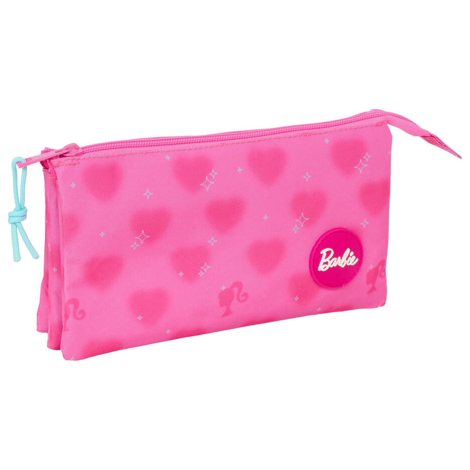 Barbie Hearts dreifaches Federmäppchen Produktfoto