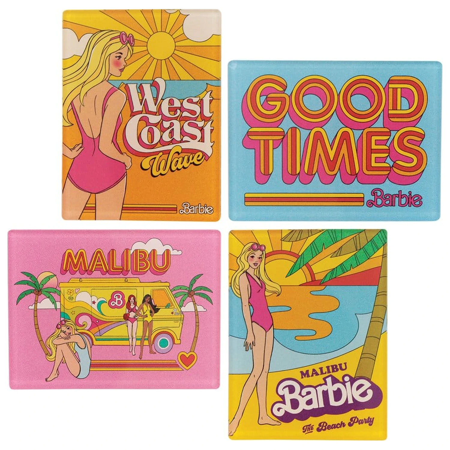 Barbie Magnet Set Malibu Barbie Produktfoto