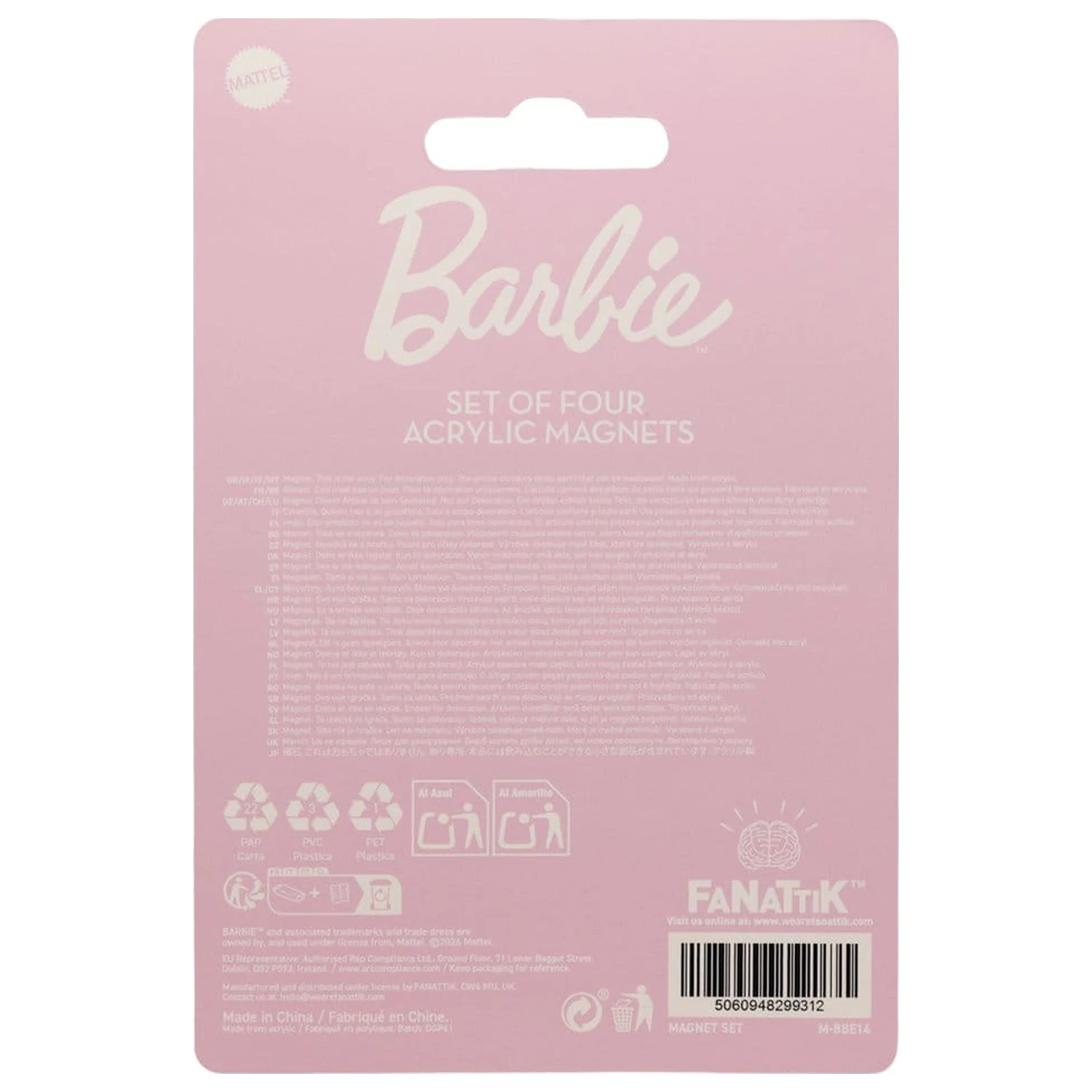 Barbie Magnet Set Malibu Barbie Produktfoto