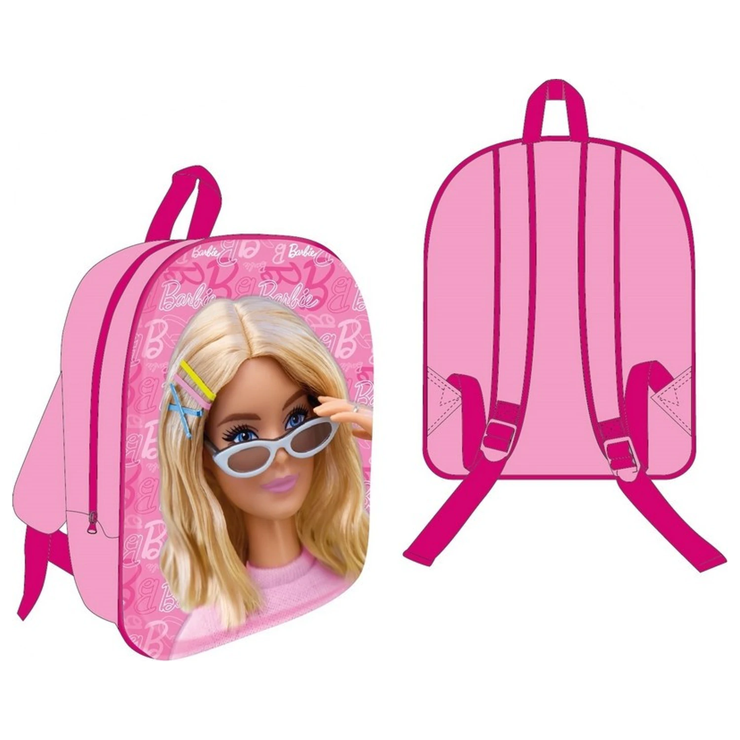 Barbie Icon 3D Rucksack, Tasche 30 cm Produktfoto