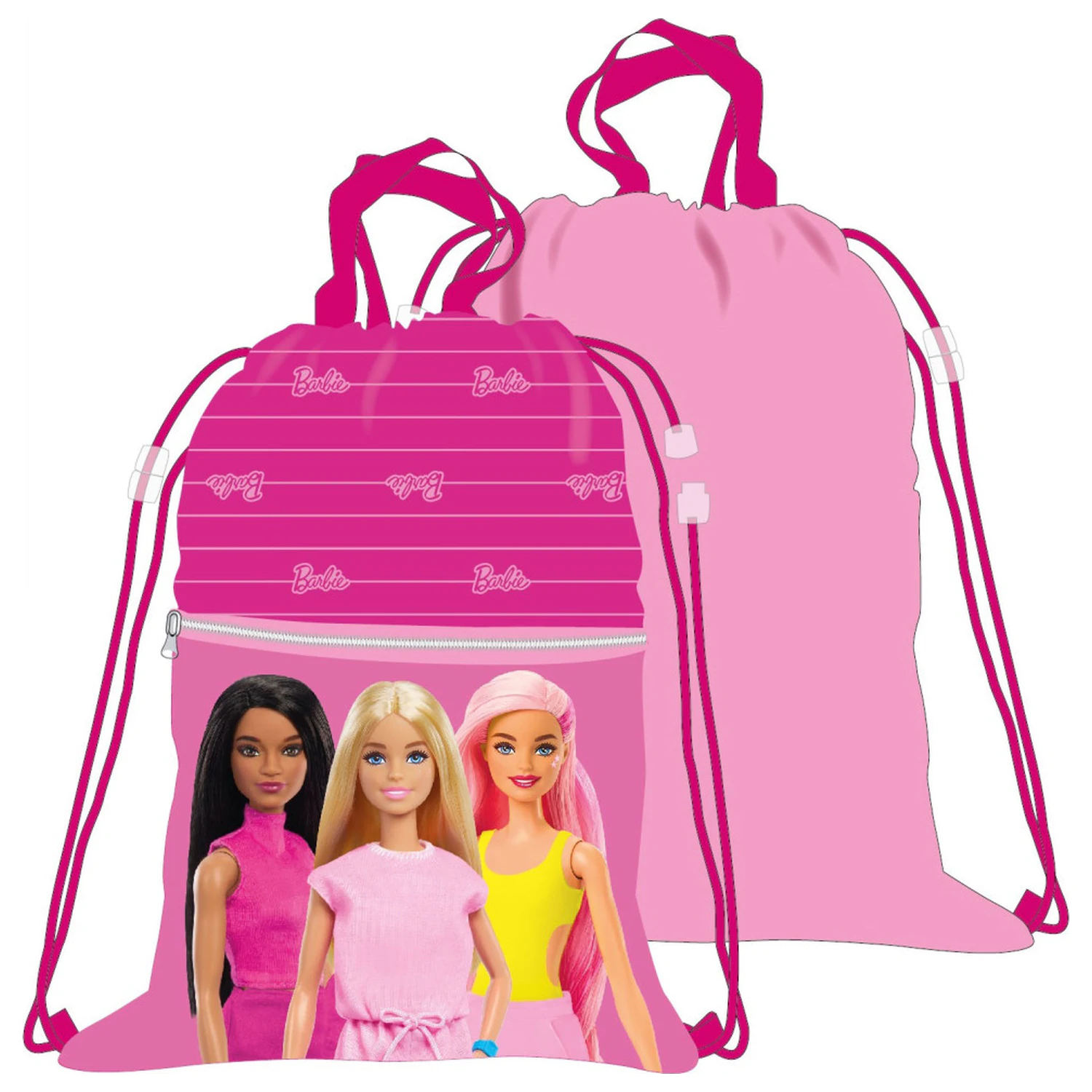 Barbie Icon Deluxe Sporttasche, Zugbeutel 45 cm Produktfoto