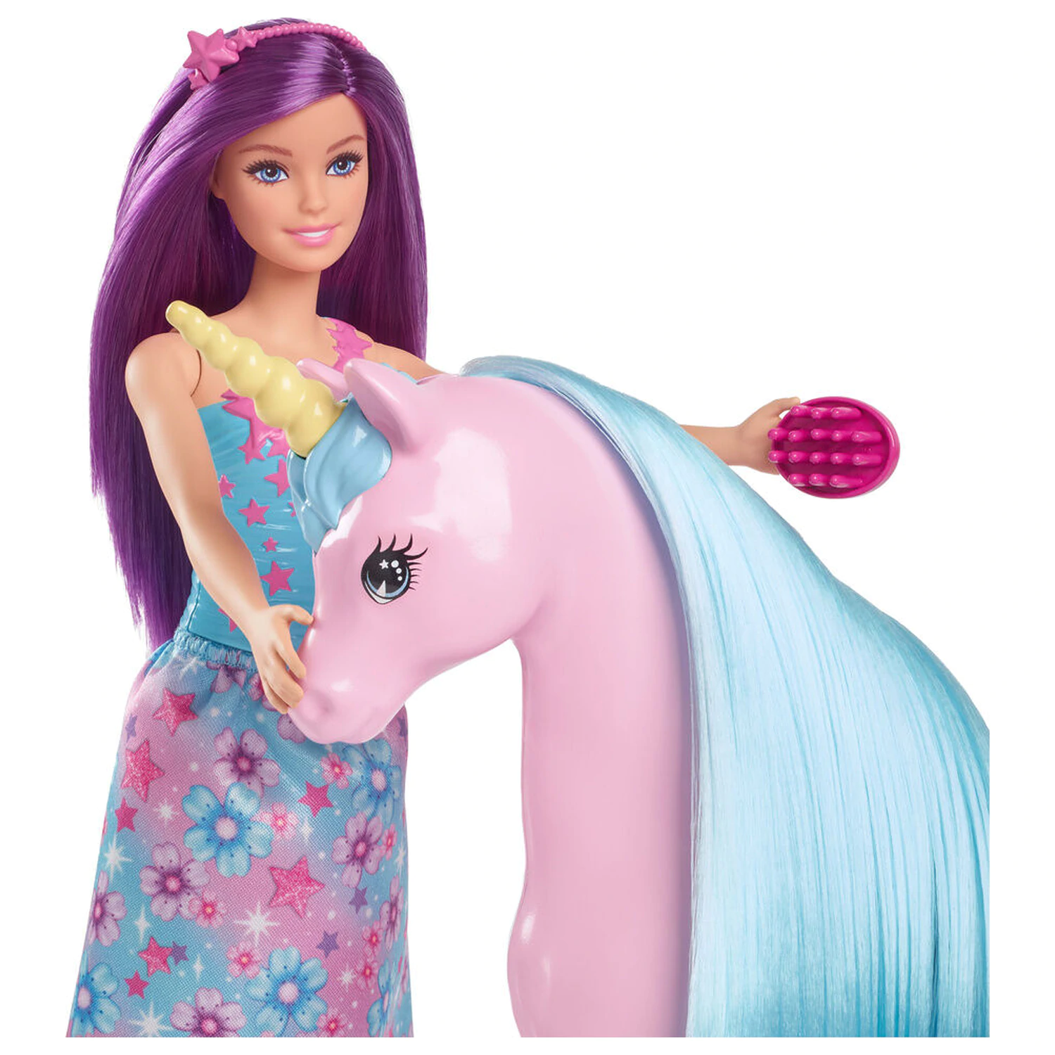 Barbie Puppe und ihr Einhorn Produktfoto