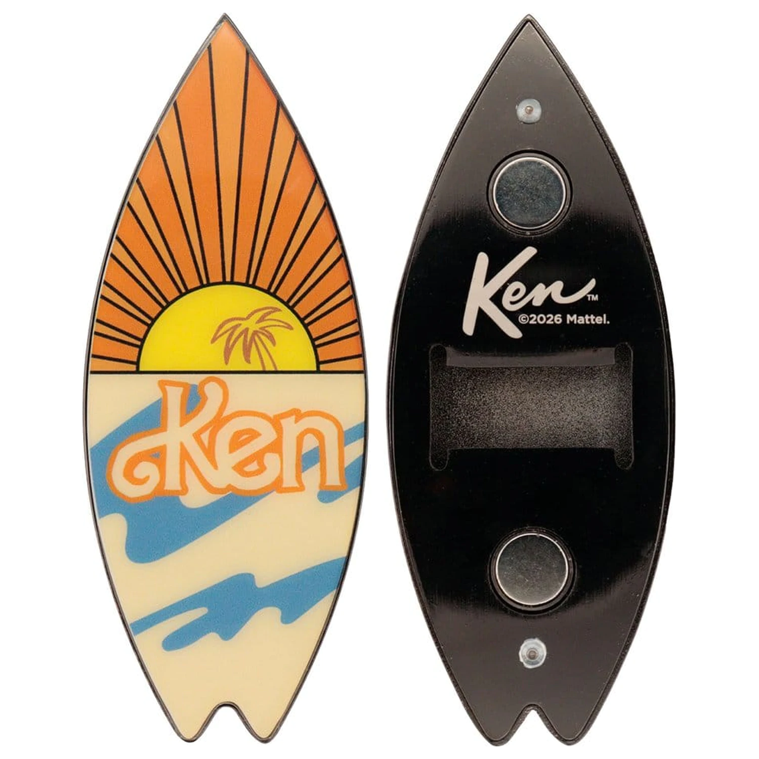 Barbie Flaschenöffner Ken Surfboard magnetisch Produktfoto