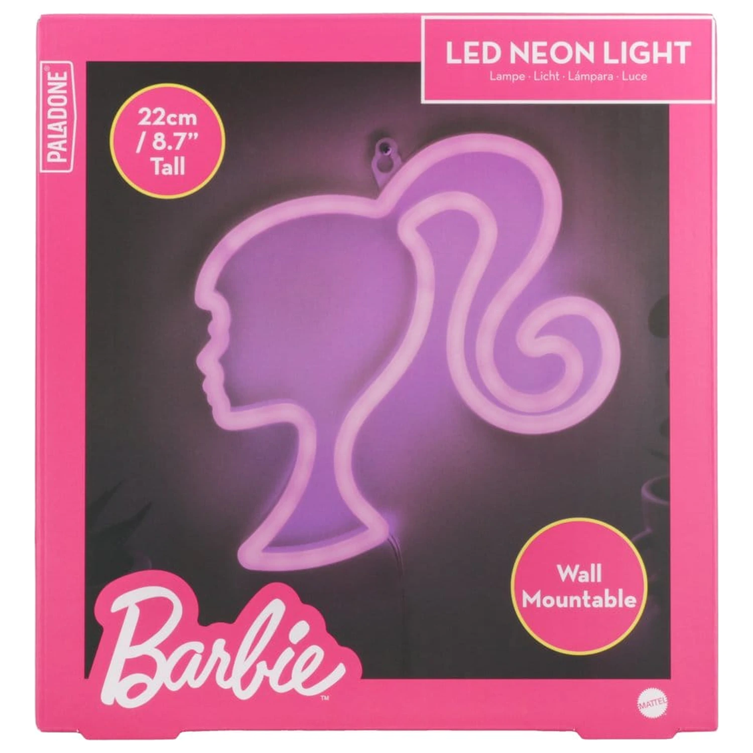 Barbie Wandlampe LED Neon Produktfoto