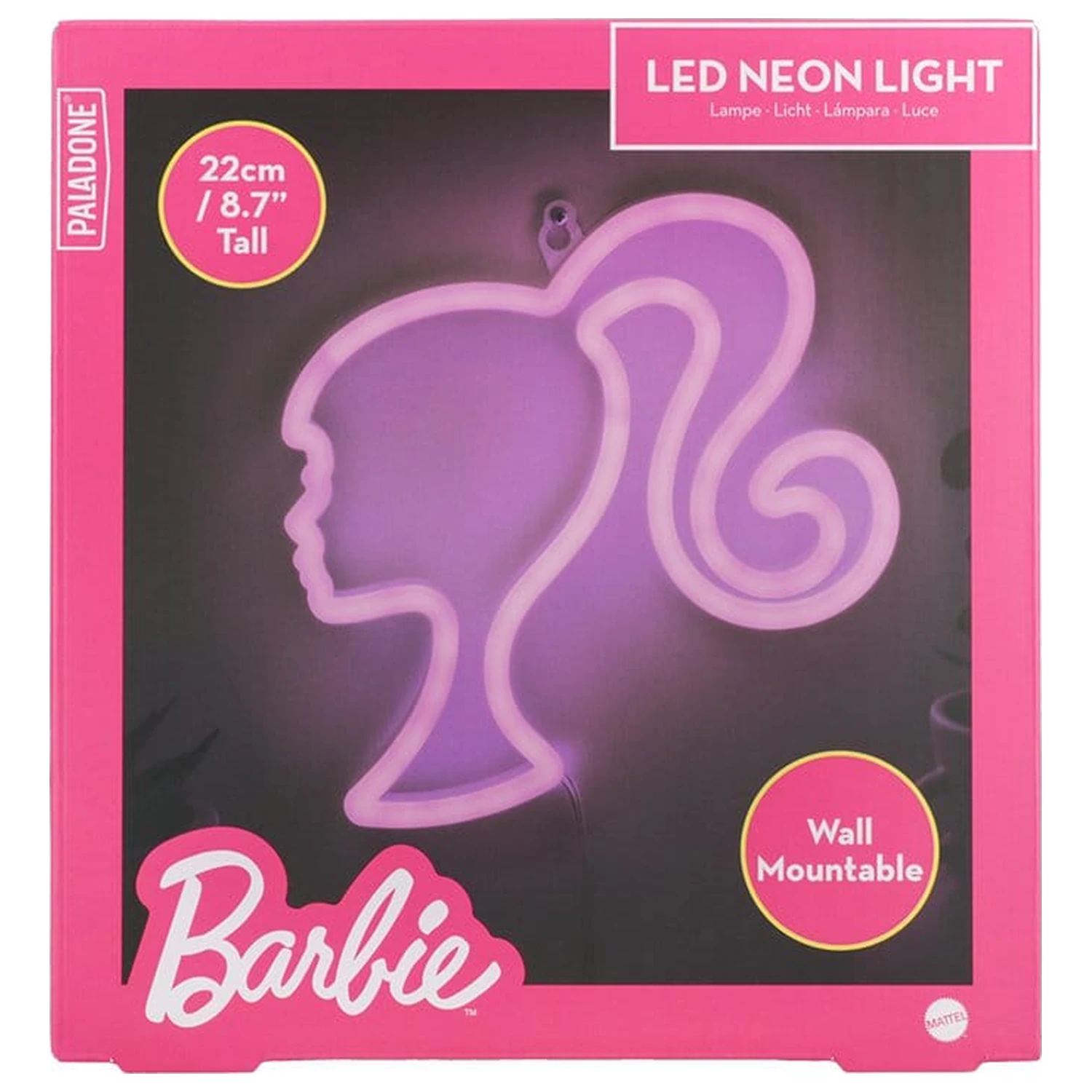 Barbie Wandlampe LED Neon Produktfoto