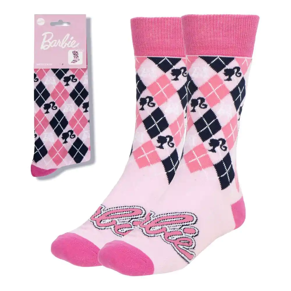 Barbie Socken Logo Pink 36-43 Produktfoto