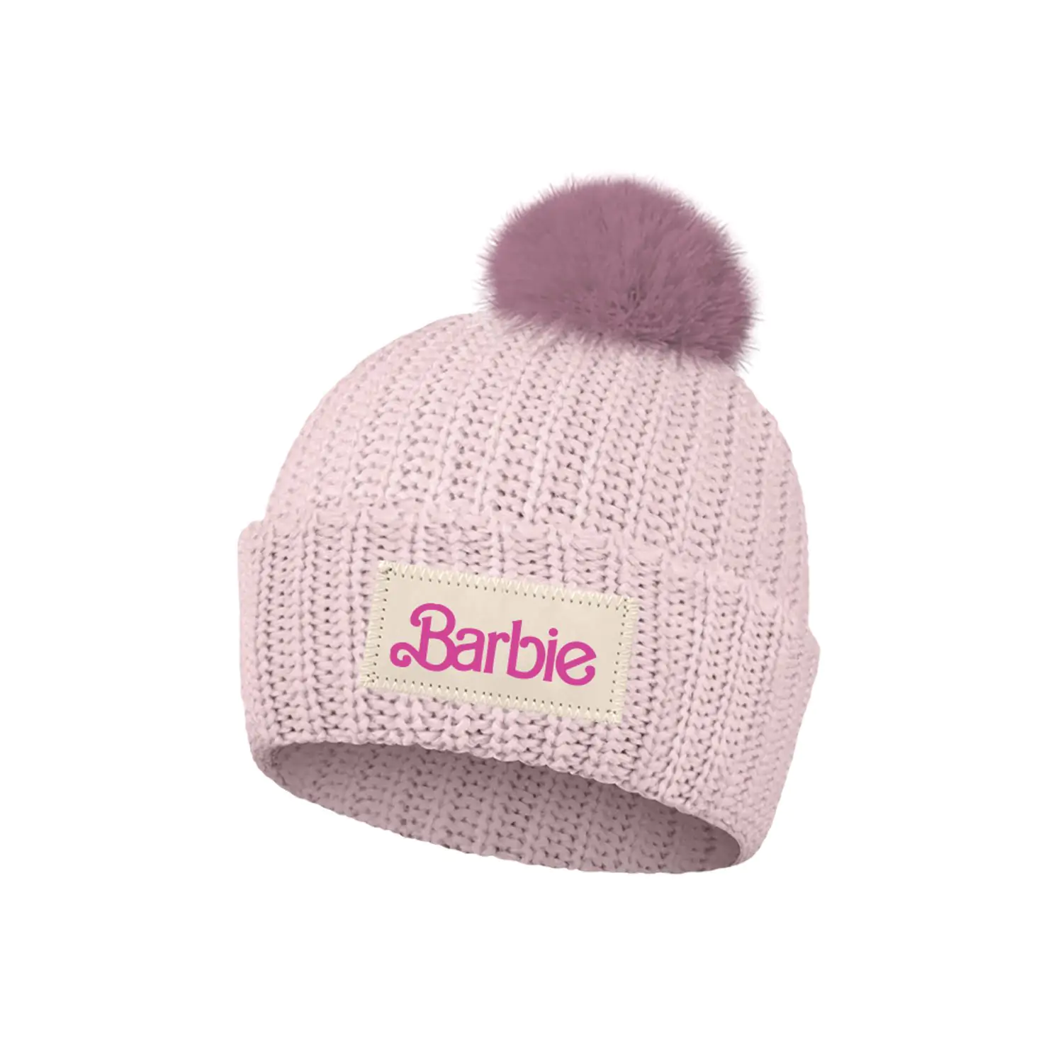 BARBIE Logo Pompom Strickmütze 56/58cm Produktfoto