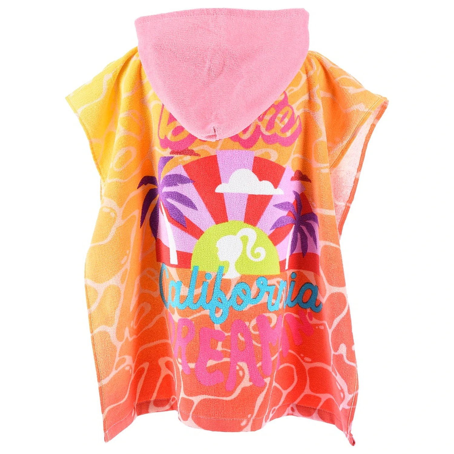 Barbie Los Angeles Strandtuch Poncho Produktfoto