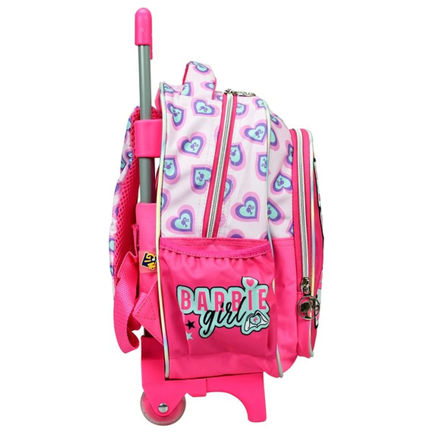 Barbie Love Rolling Vorschulrucksack, Tasche 30 cm Produktfoto