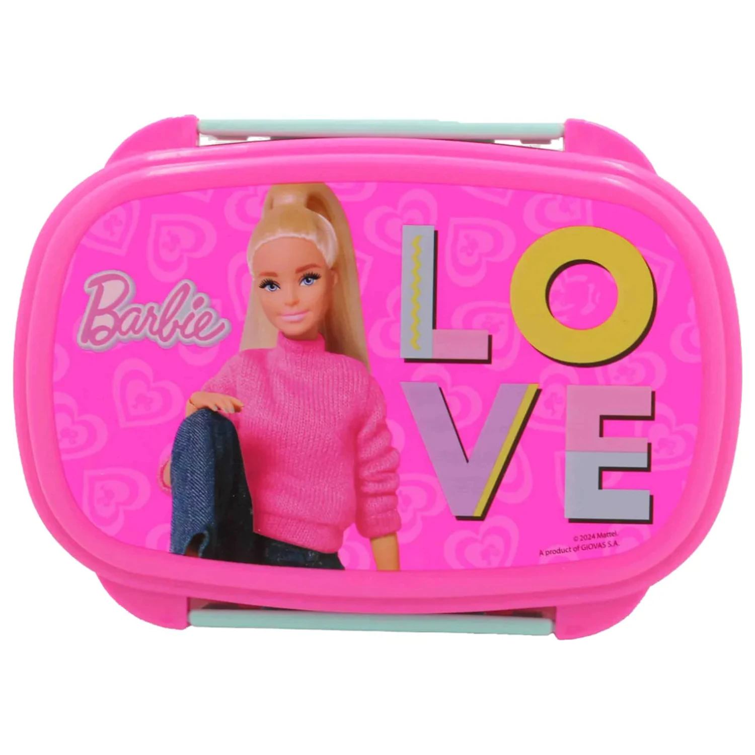 Barbie Love Sandwich Box + Besteck Set Produktfoto