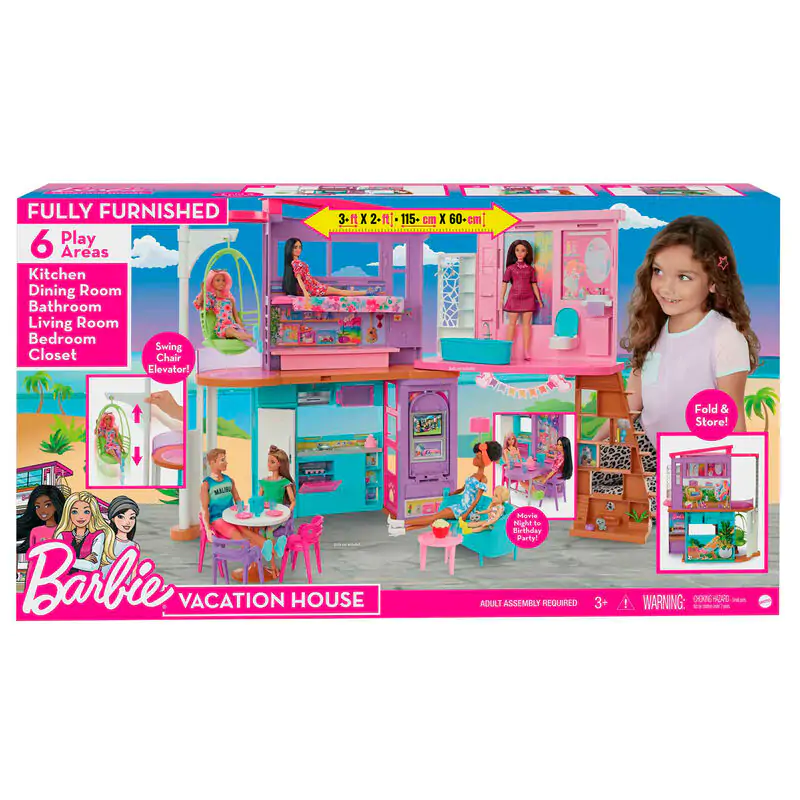 Barbie Malibu Spielzeughaus Produktfoto